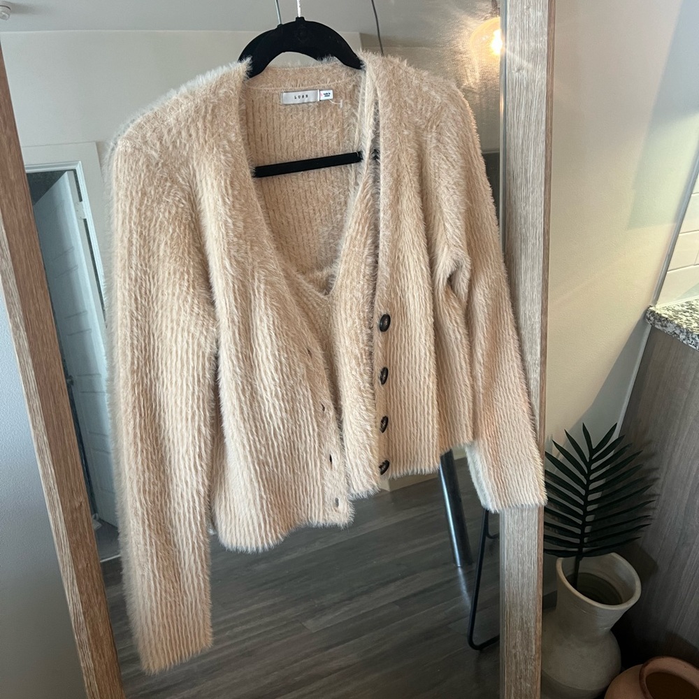 Lush Sweater & Crop Top Set